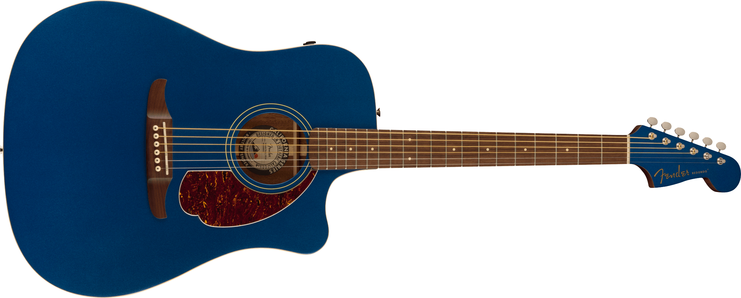 Fender Redondo Player Acoustic-Electric Guitar, Lake Placid Blue