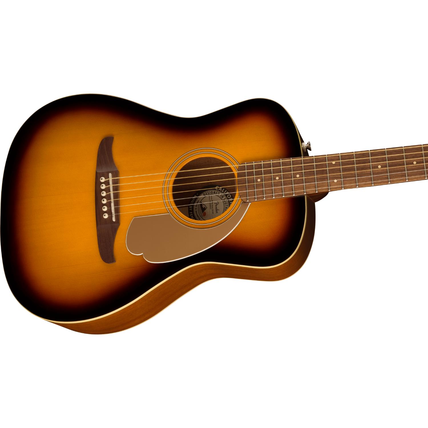 Fender California Series Malibu Player Acoustic-Electric Guitar, Sunburst