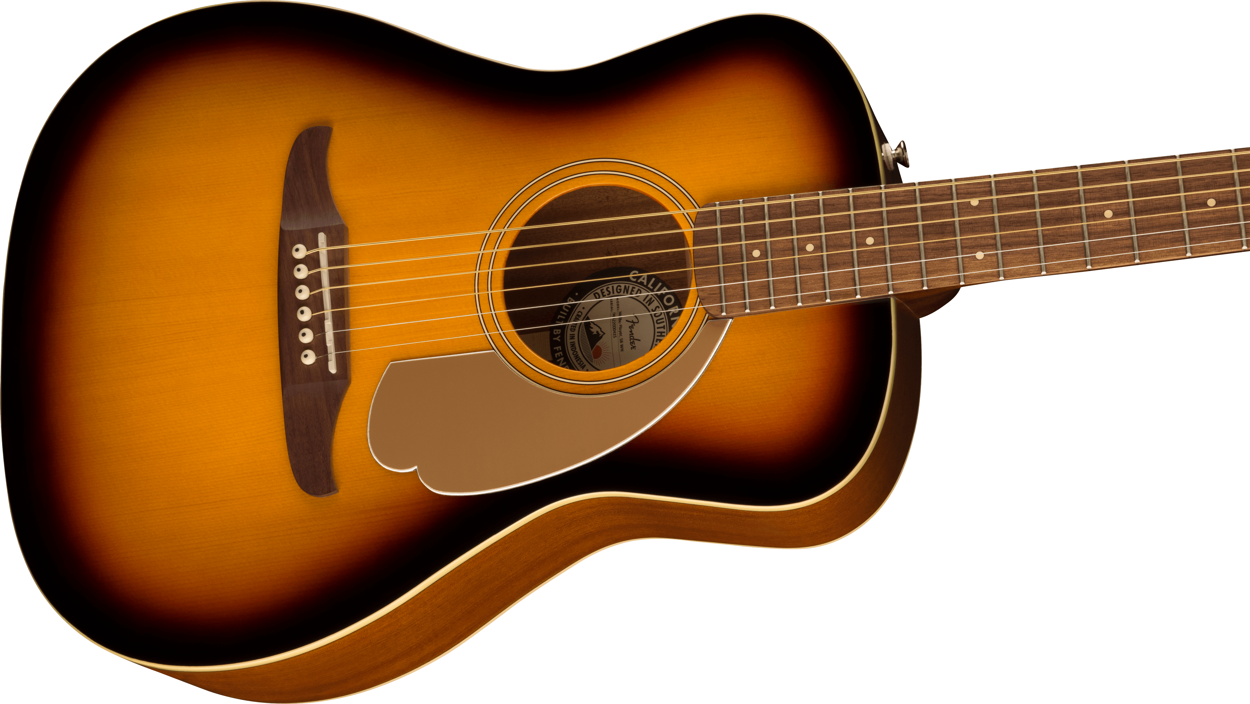 Fender California Series Malibu Player Acoustic Electric Sunburst