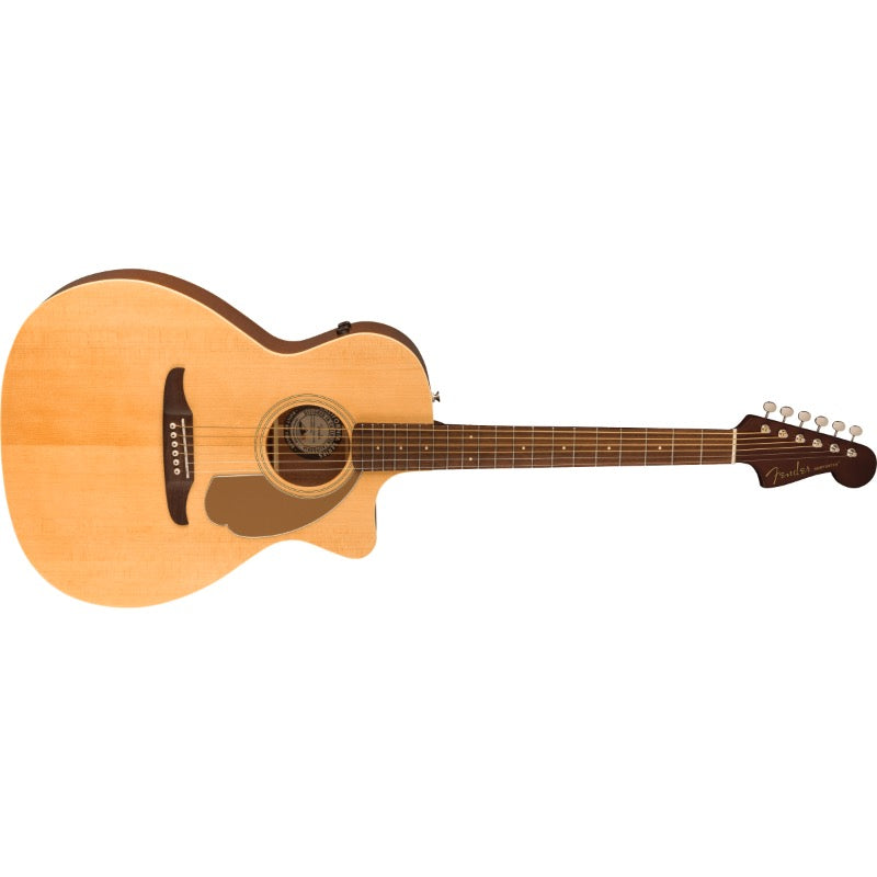 Fender Newporter Player Acoustic-Electric Guitar, Natural