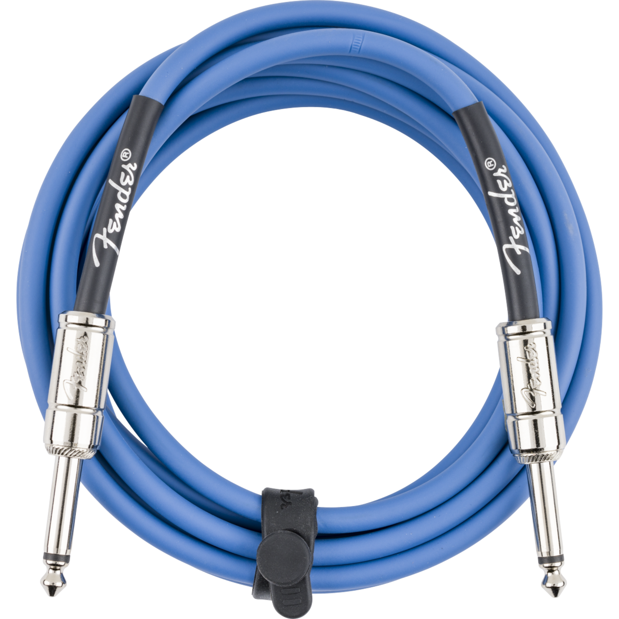 Fender Contour Series Instrument Cable, Lake Placid Blue
