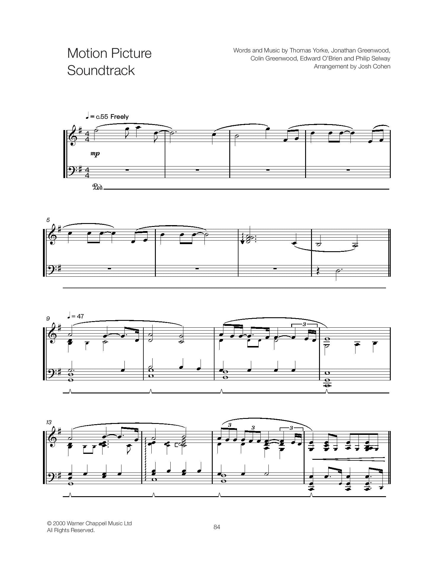 Josh Cohen: Radiohead for Solo Piano II