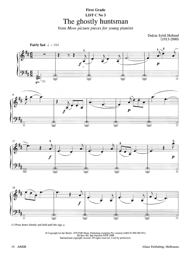 AMEB Australian Piano Anthology Prelim-Grade 4