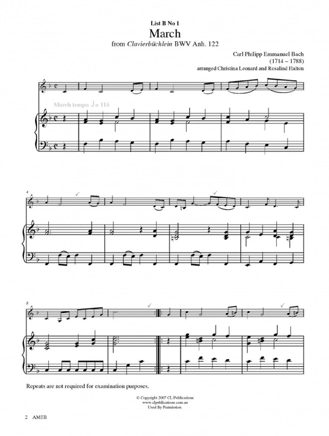 AMEB Alto Saxophone Grade 3 Series 2