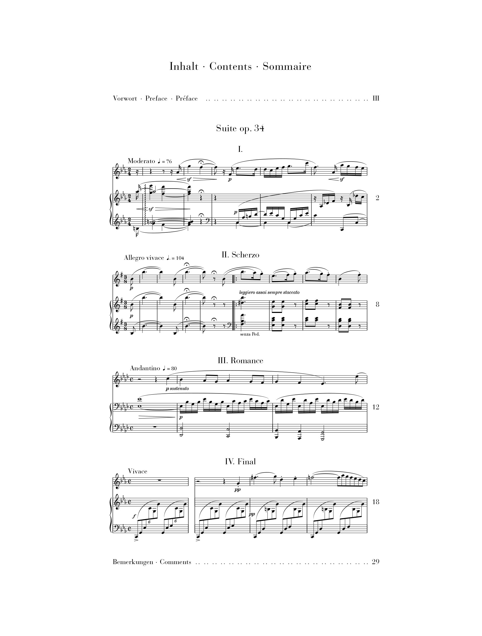 Widor: Suite Op 34 for Flute & Piano