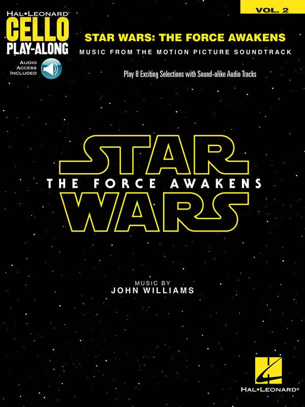 Star Wars: The Force Awakens, Cello Play-Along Volume 2