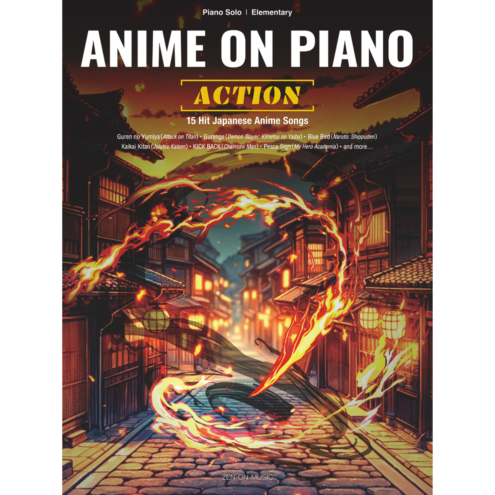 Anime on Piano: Action