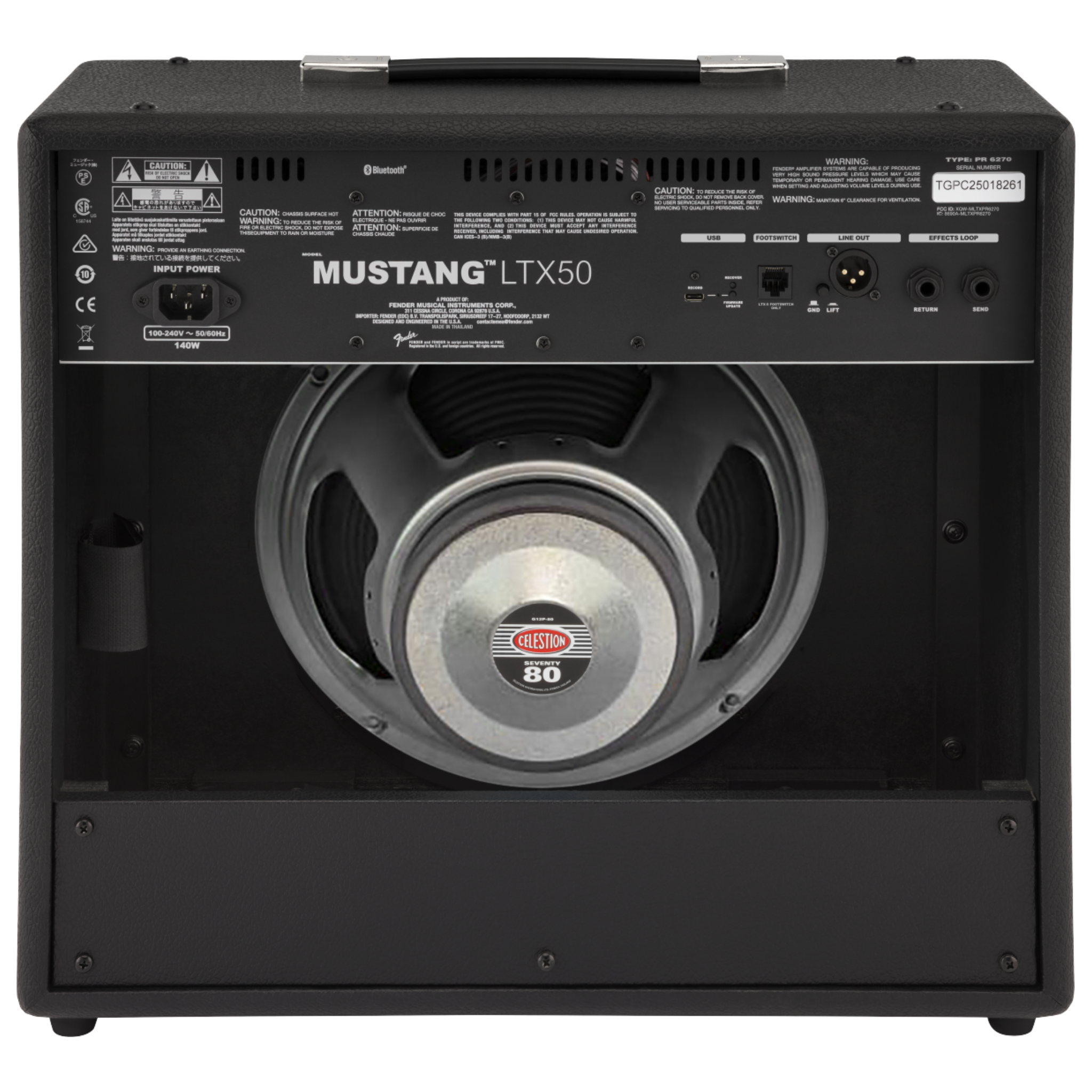 Fender Mustang LTX50 Guitar Amplifier