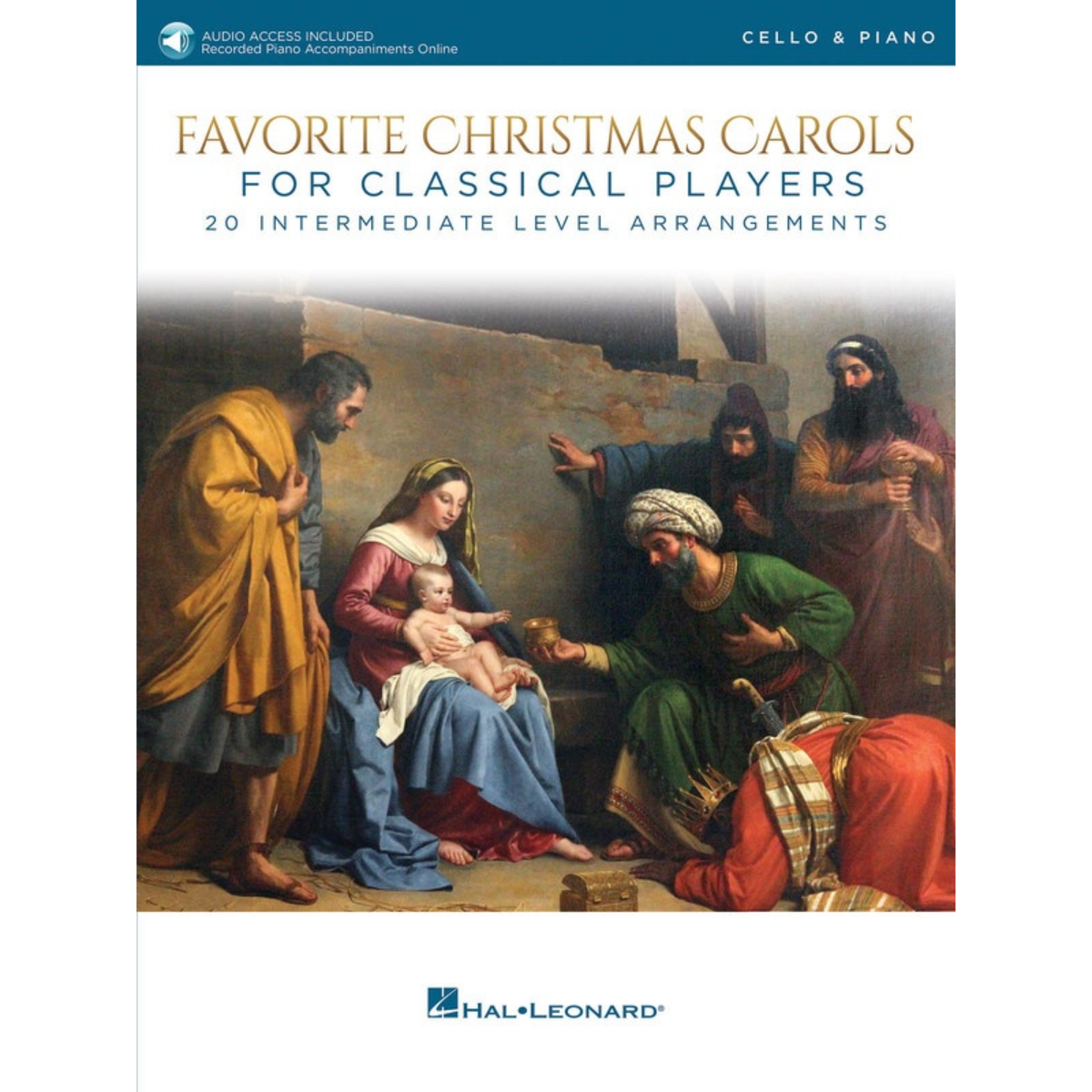 Favorite Christmas Carols for Classical Players - Cello Book/OLA