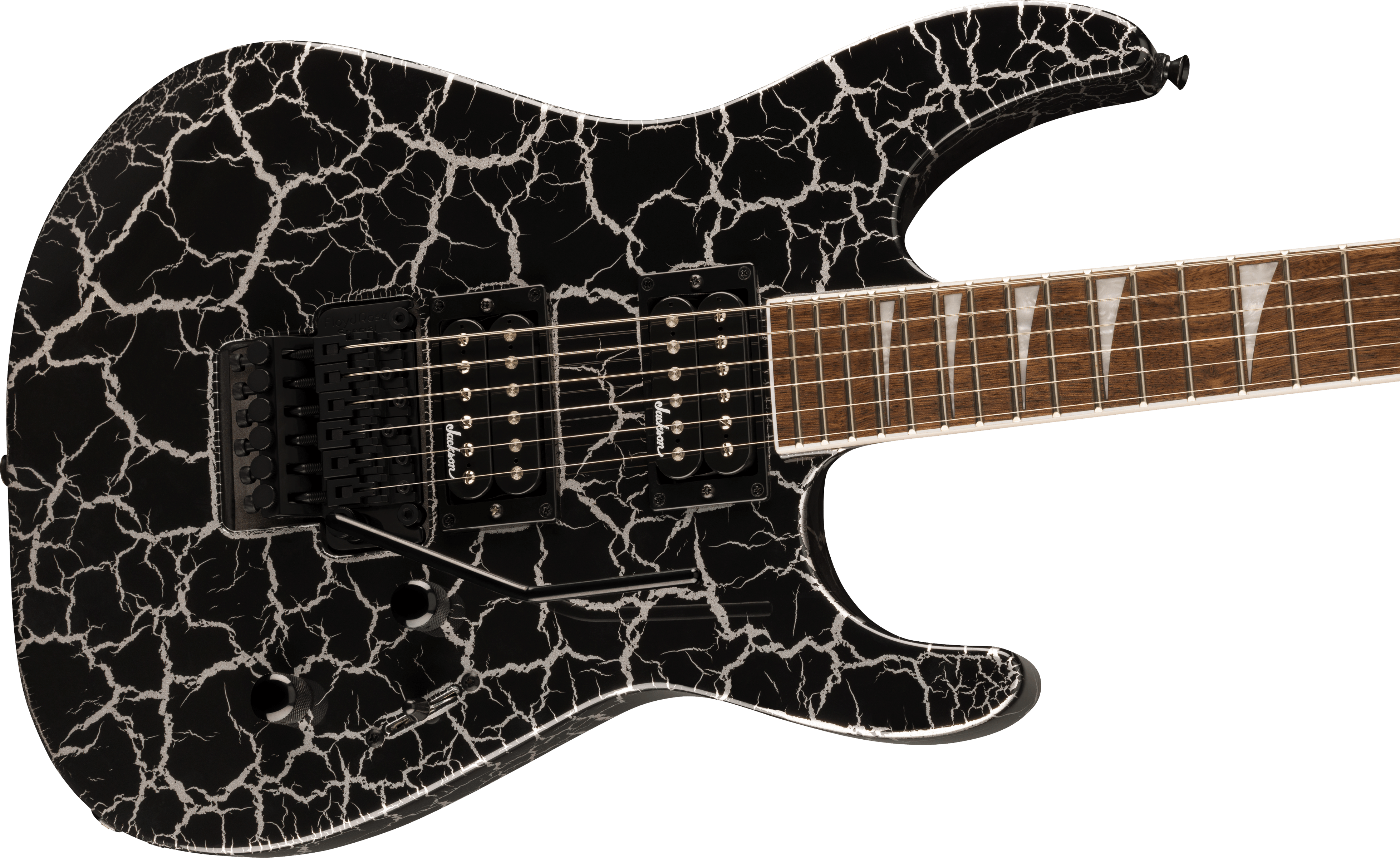 Jackson X Series Soloist SLX DX, Silver Mercury Crackle