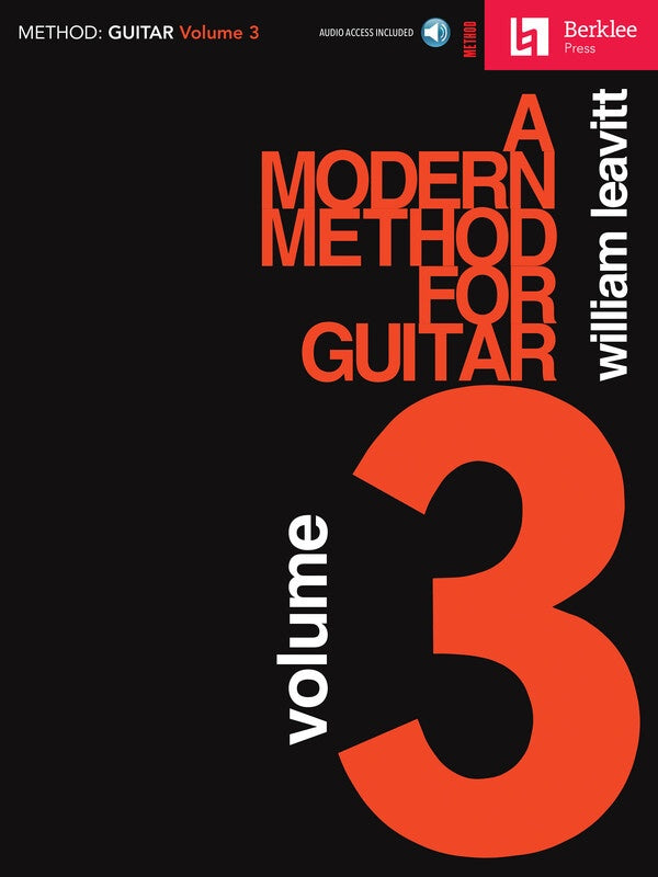 A Modern Method for Guitar, Volume 3