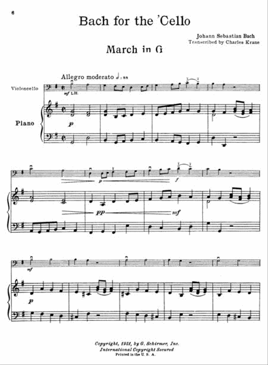 Bach: Bach for Cello