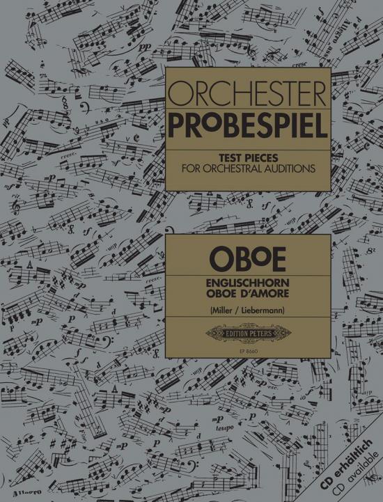 Test Pieces for Orchestral Auditions, Oboe