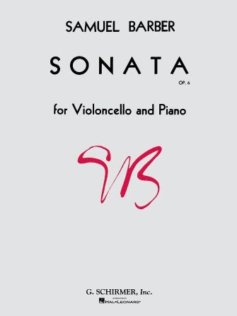 Barber: Sonata, Op. 6 for Cello & Piano