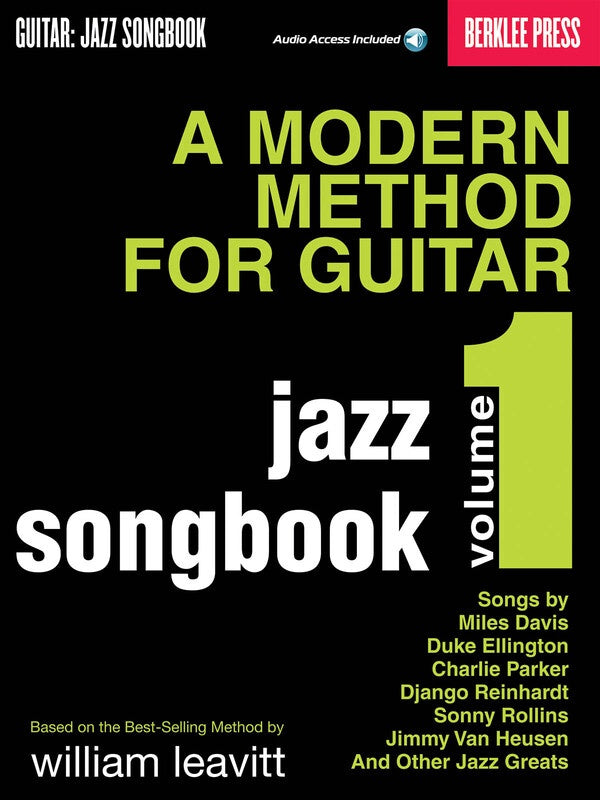 A Modern Method for Guitar - Jazz Songbook, Vol. 1