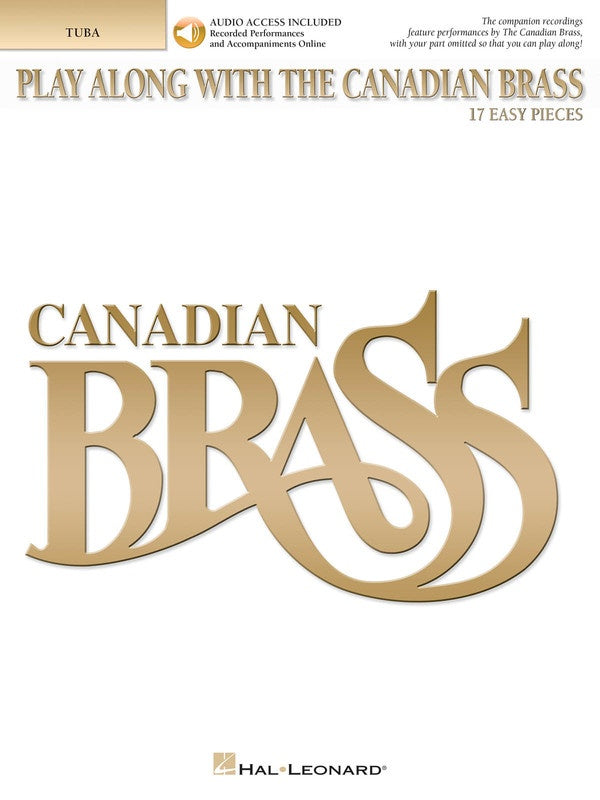 Play Along with The Canadian Brass, 17 Easy Pieces - Tuba (B.C.)