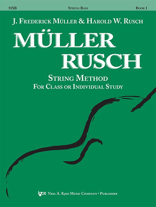Müller-Rusch String Method Book 1 - String Bass