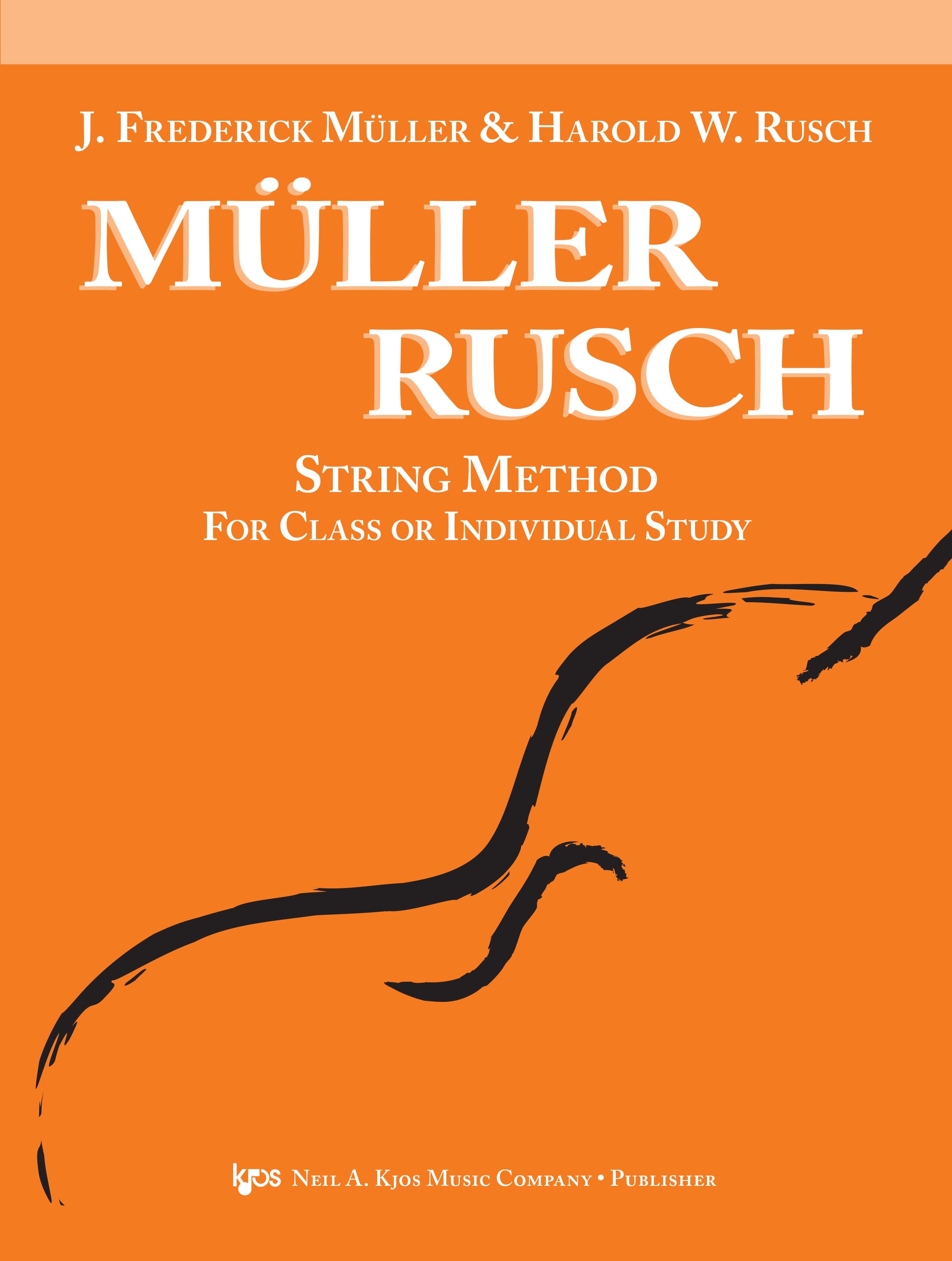 Müller-Rusch String Method Book 3 - Conductor Score/Piano Acc.