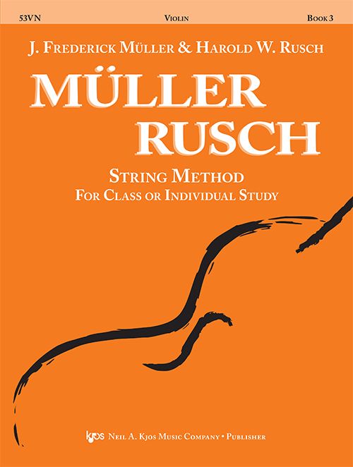 Müller-Rusch String Method Book 3 - Violin