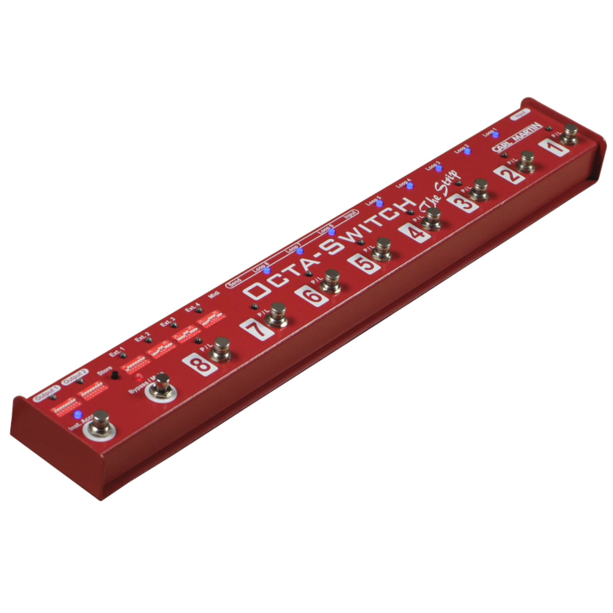 Carl Martin Octa-Switch The Strip Guitar Pedal