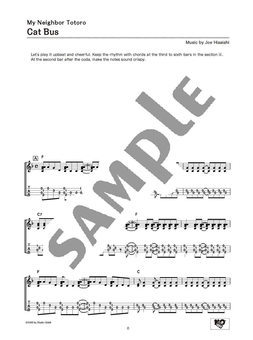 Studio Ghibli Songs for Solo Ukulele Vol. 2