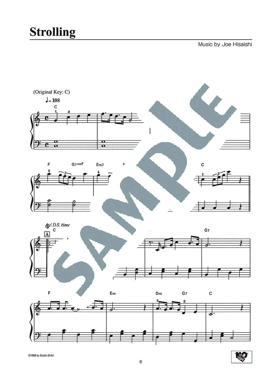 My Neighbor Totoro for Easy Piano