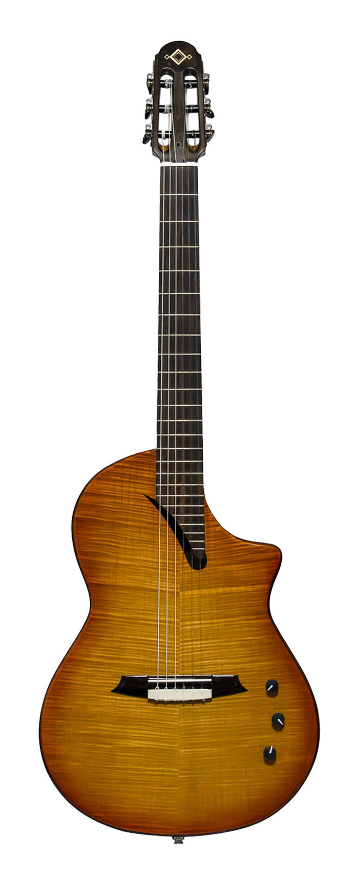 Katoh Hispania Thin Body A/E Guitar, Sunburst