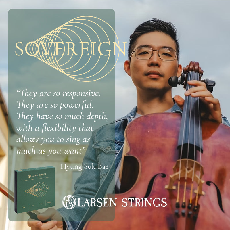 Larsen Sovereign Cello Strings, 4/4 Size