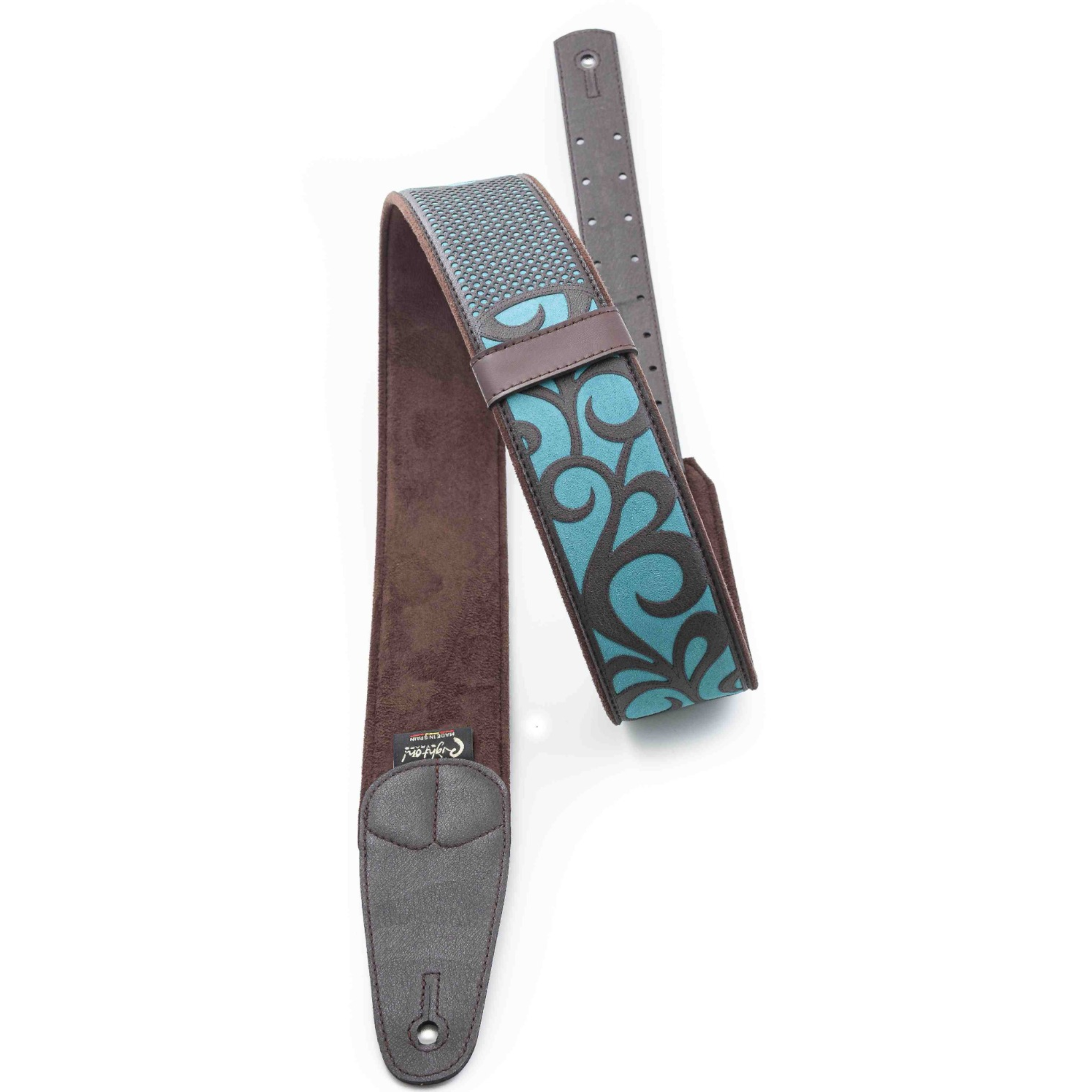 RightOn! Nashville Guitar Strap, Teal