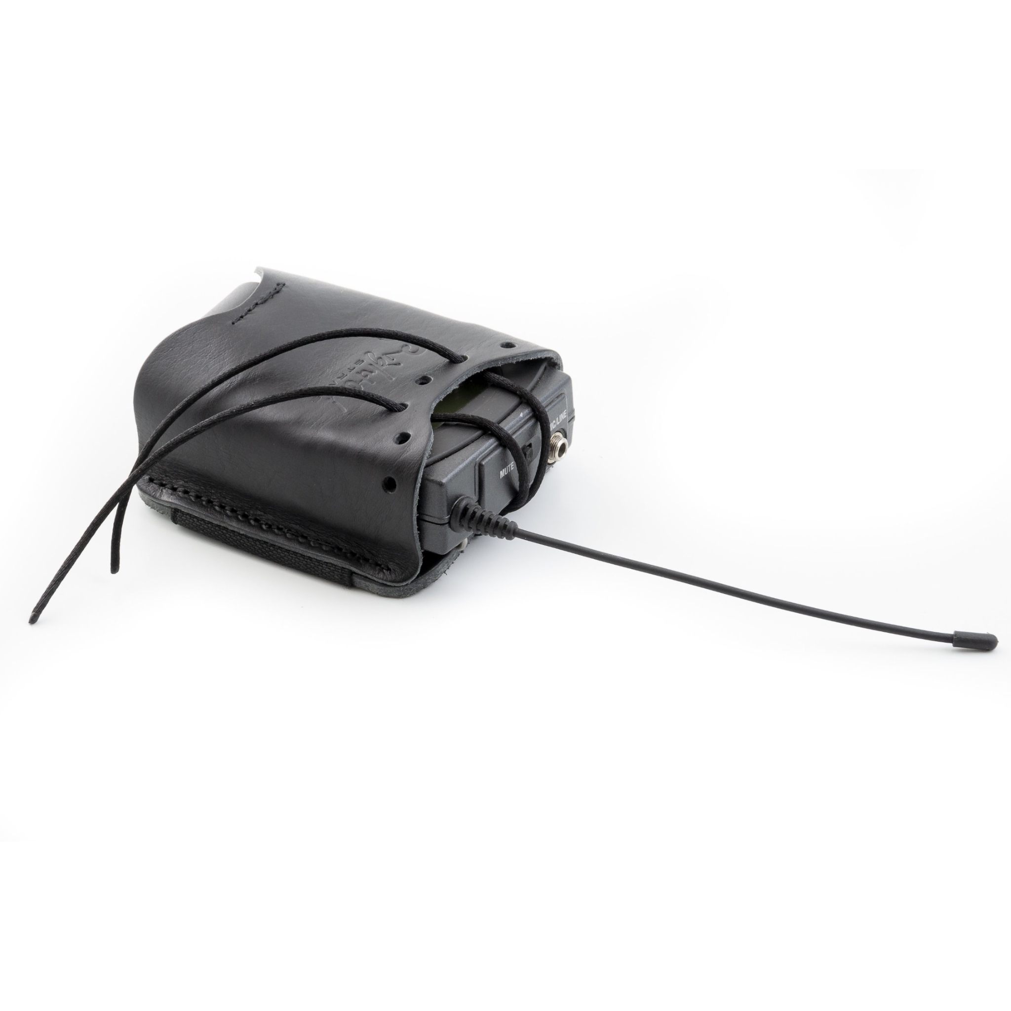 RightOn! Wireless Pocket/In-Ear Transmitter Pouch, Black