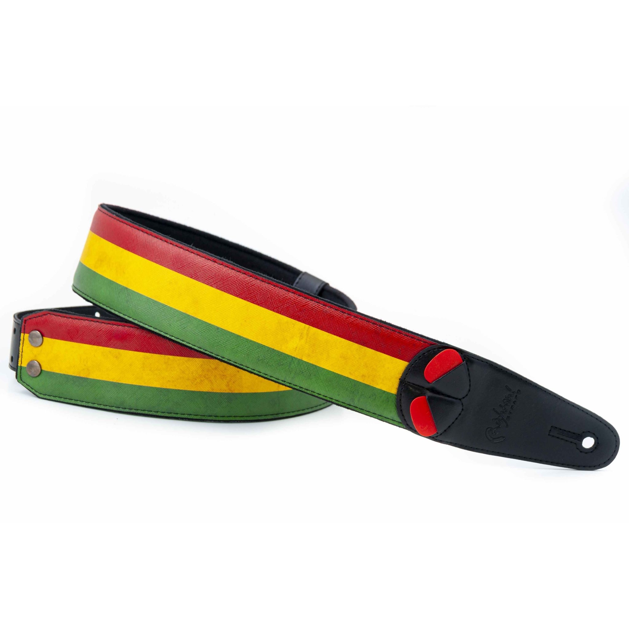 RightOn! Legend Rasta Guitar Strap