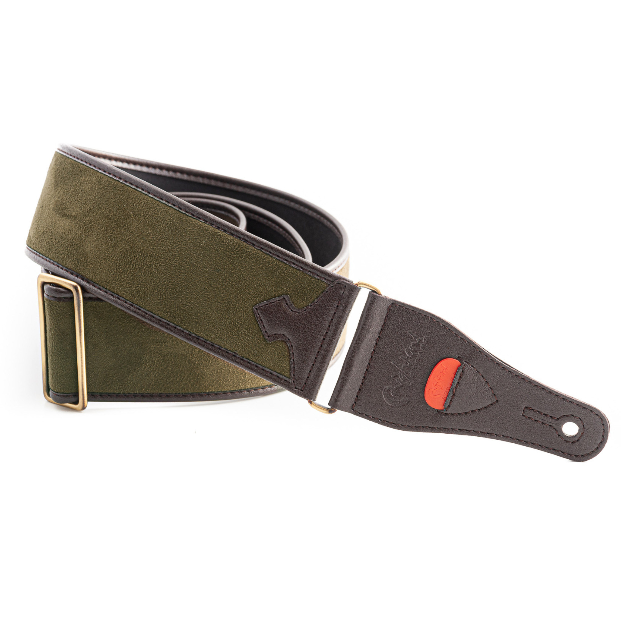 RightOn! Divine Guitar Strap, Army Green