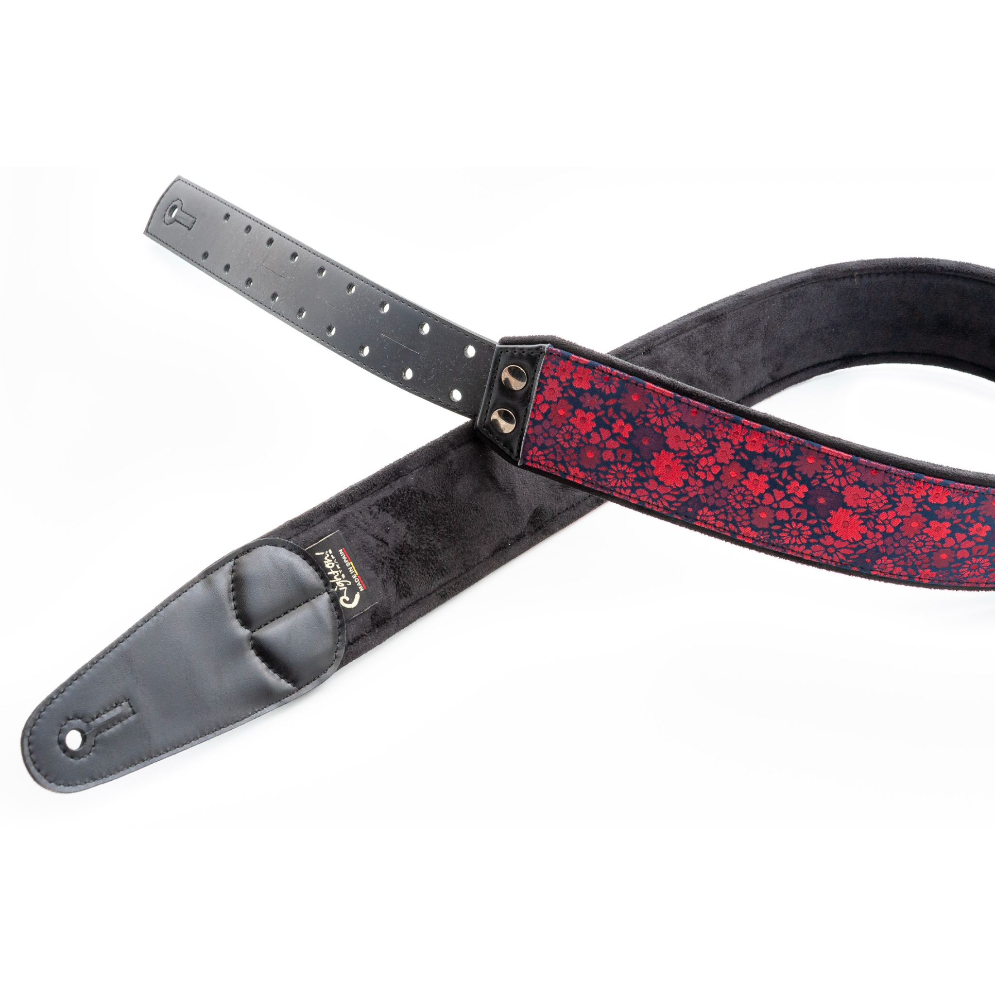 RightOn! Daisy Guitar Strap, Red
