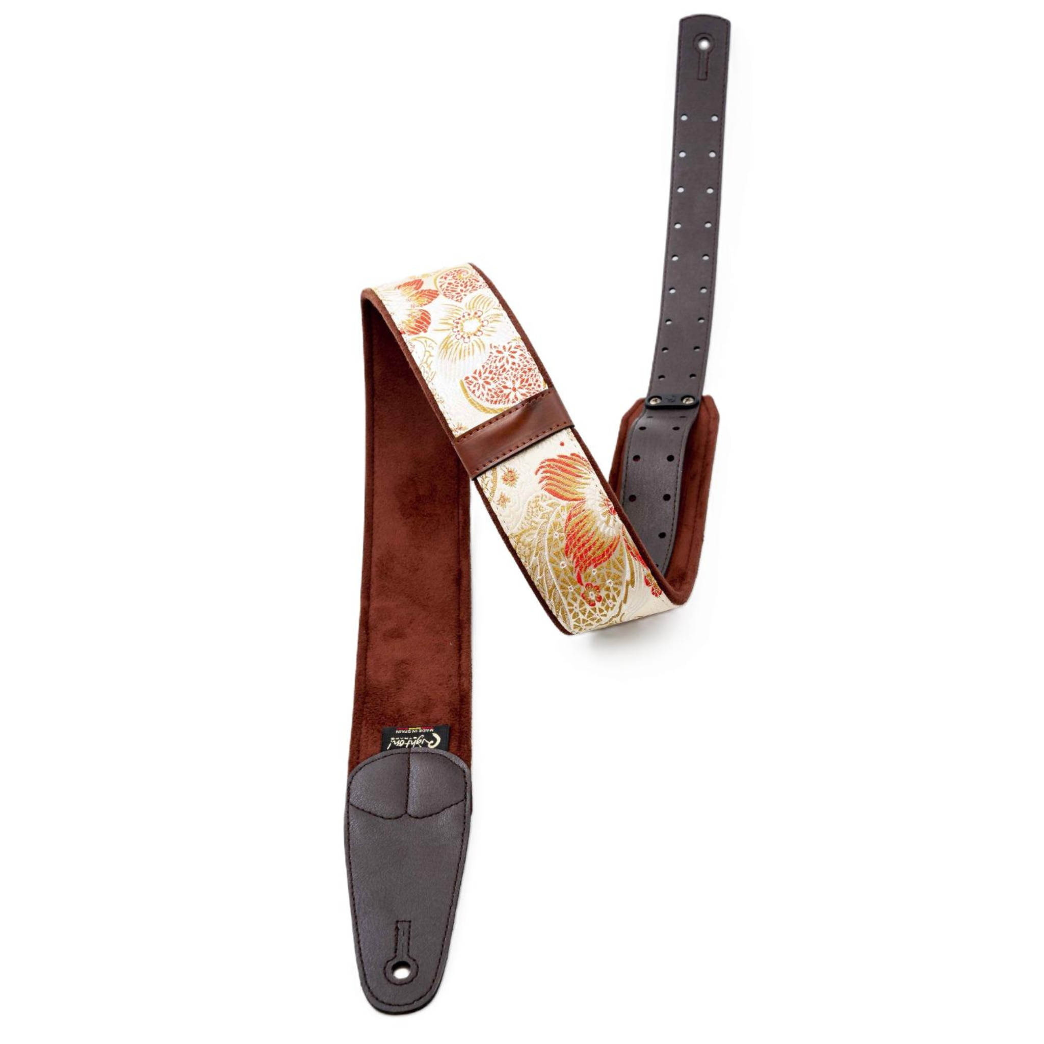 RightOn! HOKKAIDO Guitar Strap, Beige