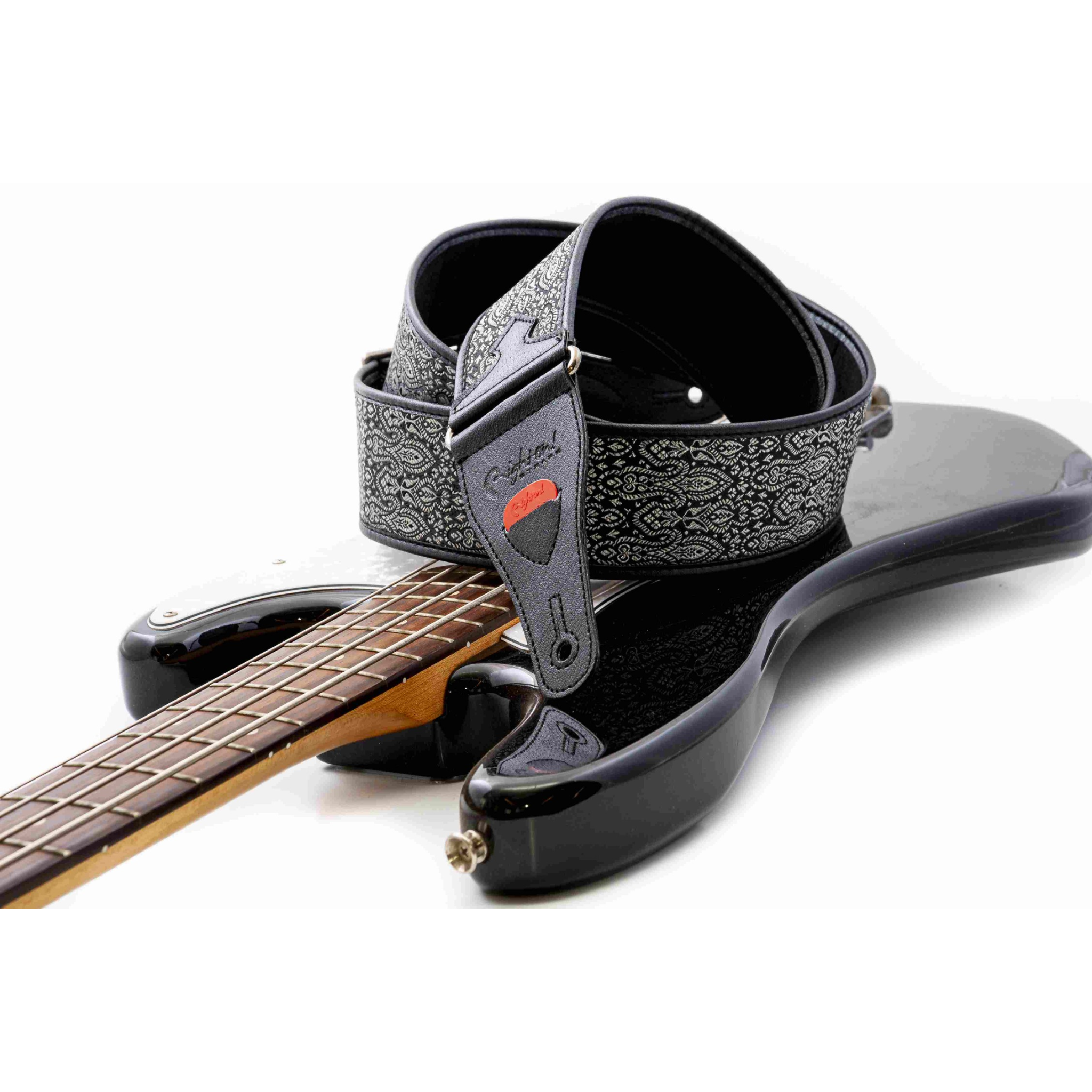 RightOn! Cordoba Guitar Strap, Black
