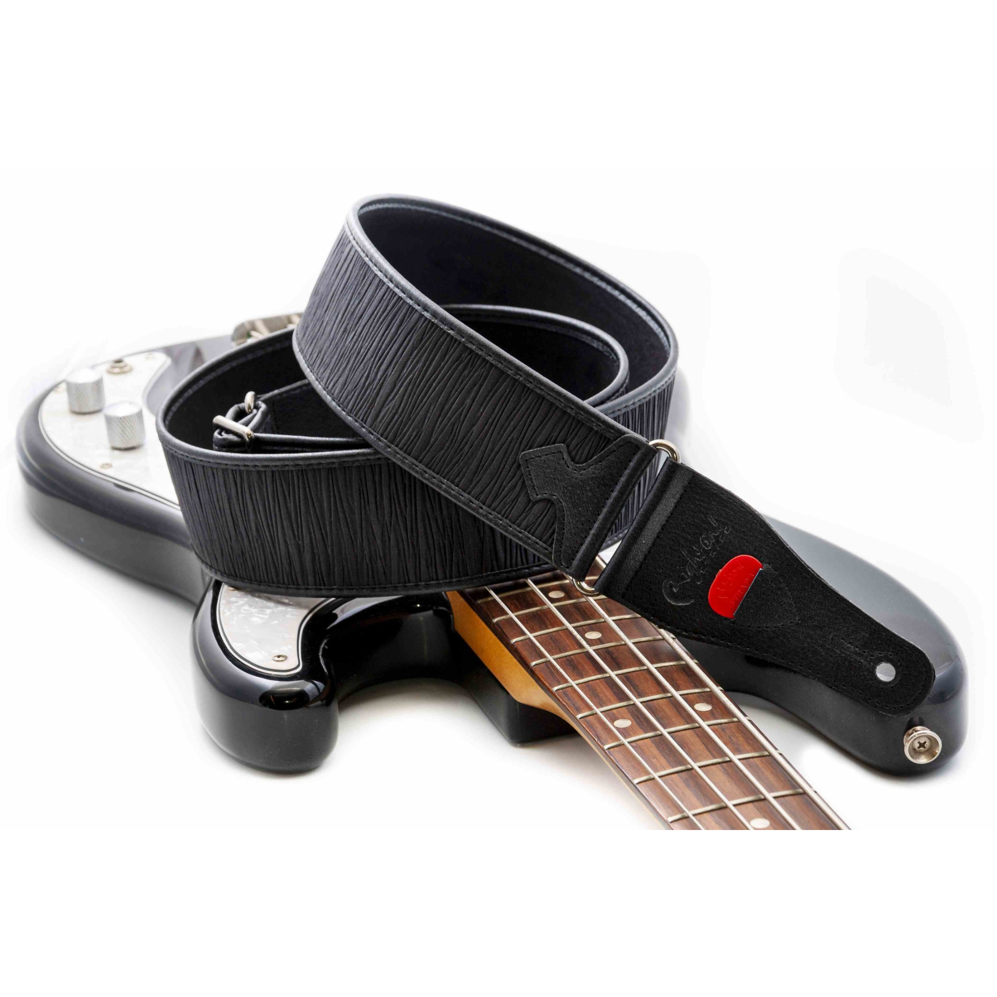RightOn! DUNE Guitar Strap, Black
