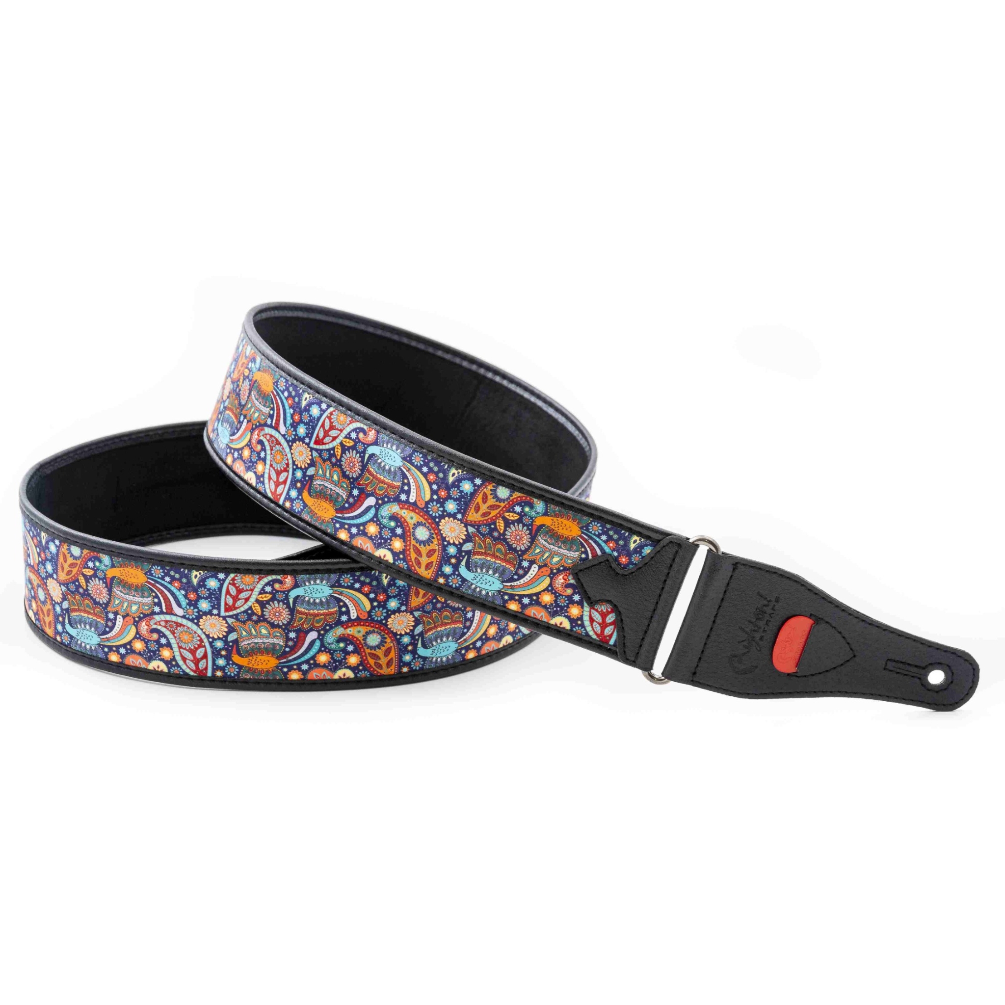 RightOn! KASHMIR Guitar Strap, Blue