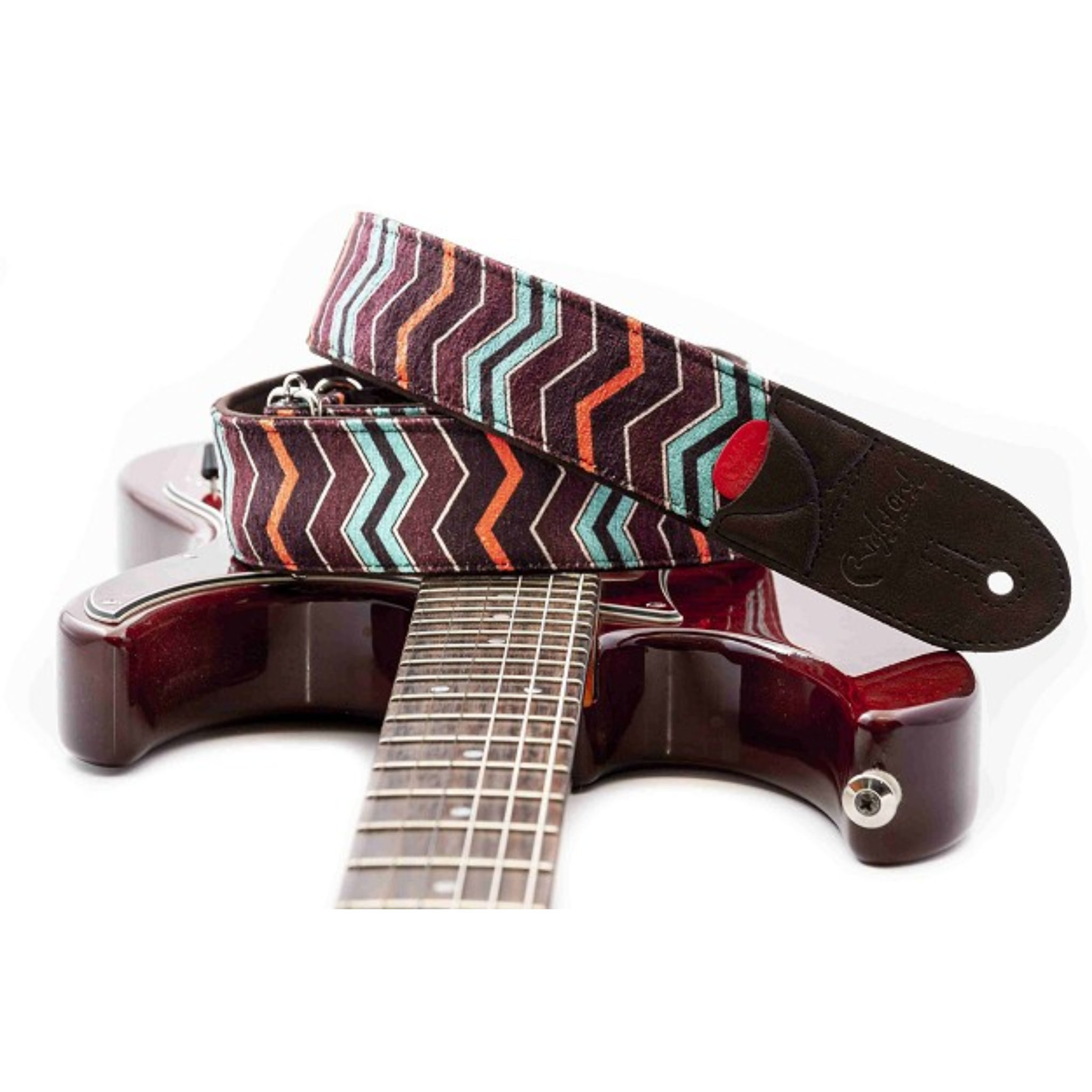 RightOn! ZIGGY Guitar Strap, Teal