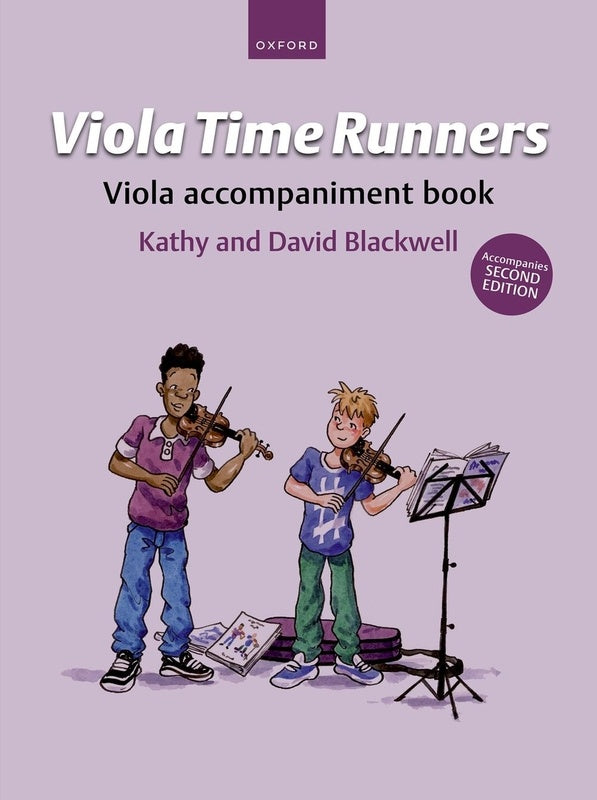 Viola Time Runners, Viola Accompaniment Book