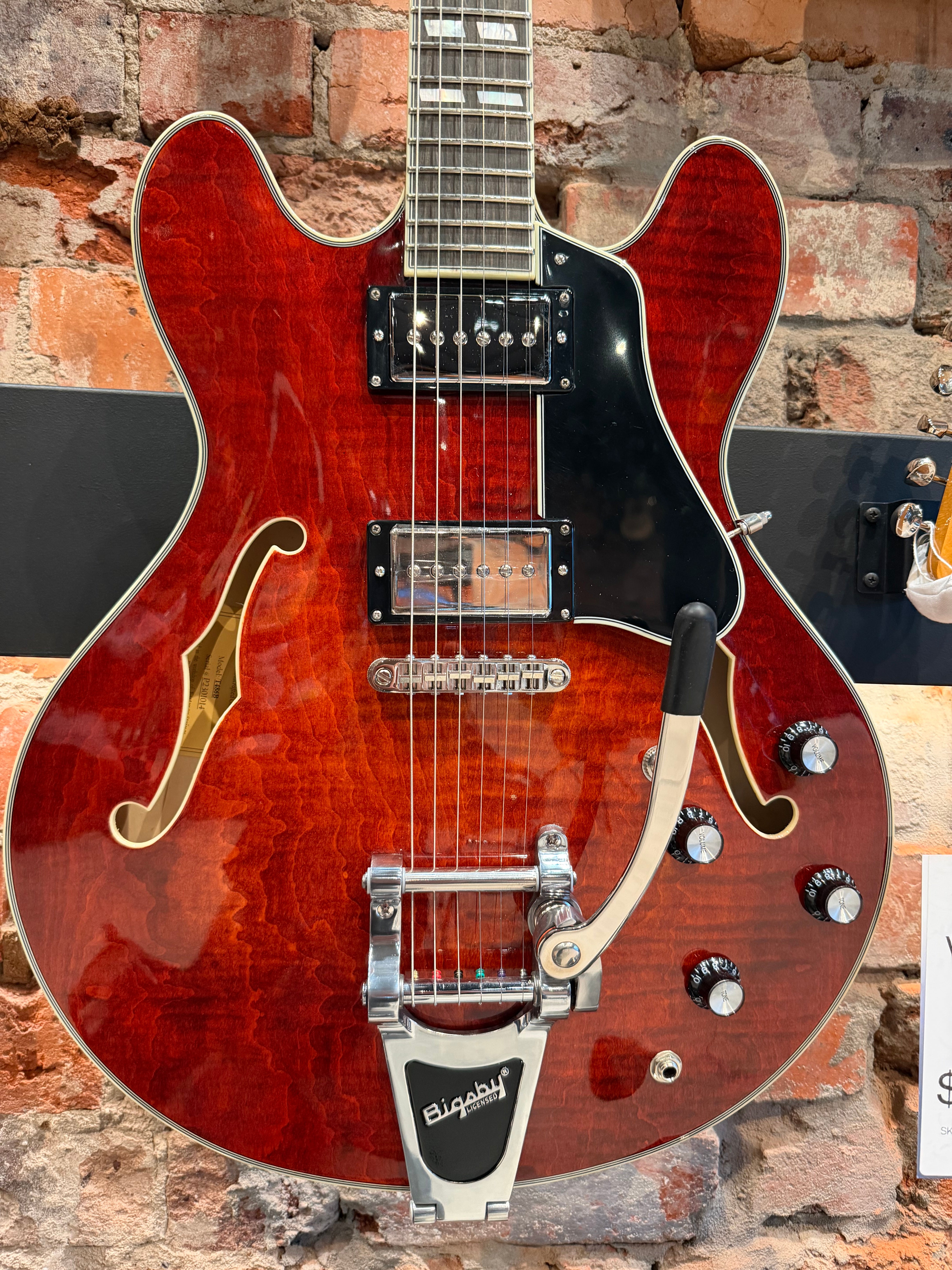 Eastman Guitars T486B Thinline Electric, Classic