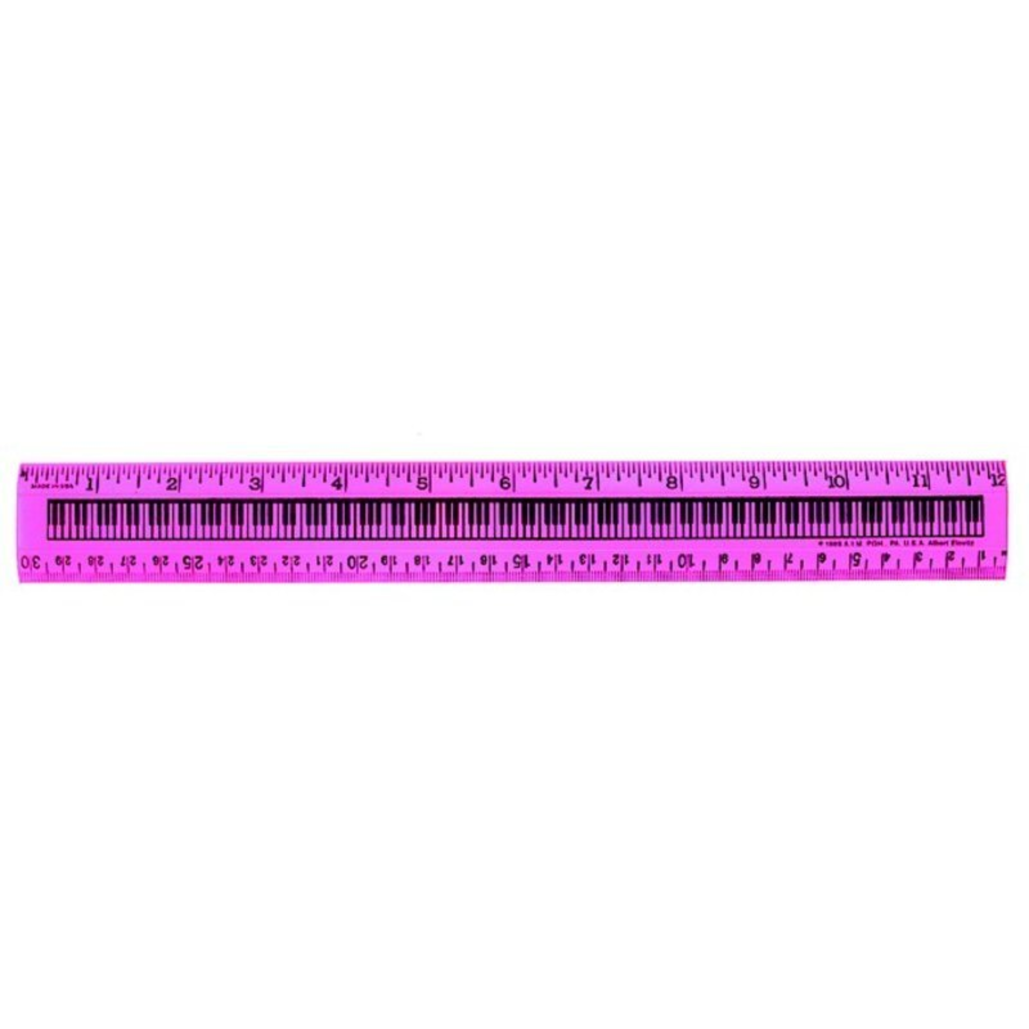 Keyboard Ruler 12 Inches