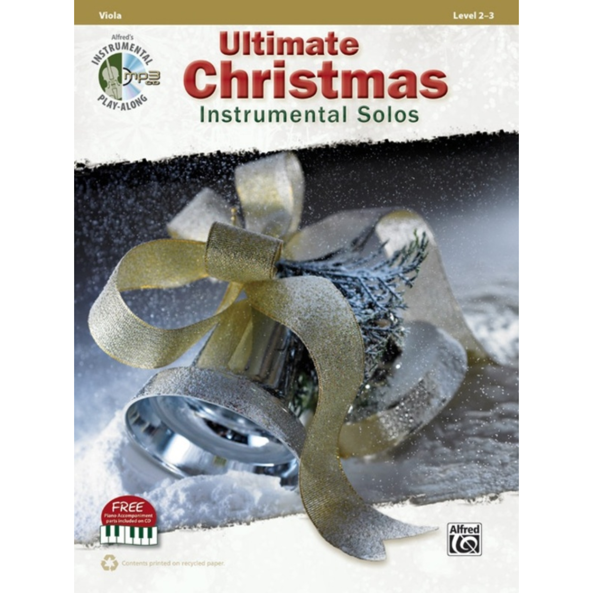 Ultimate Christmas Instrumental Solos Viola Book/OLA