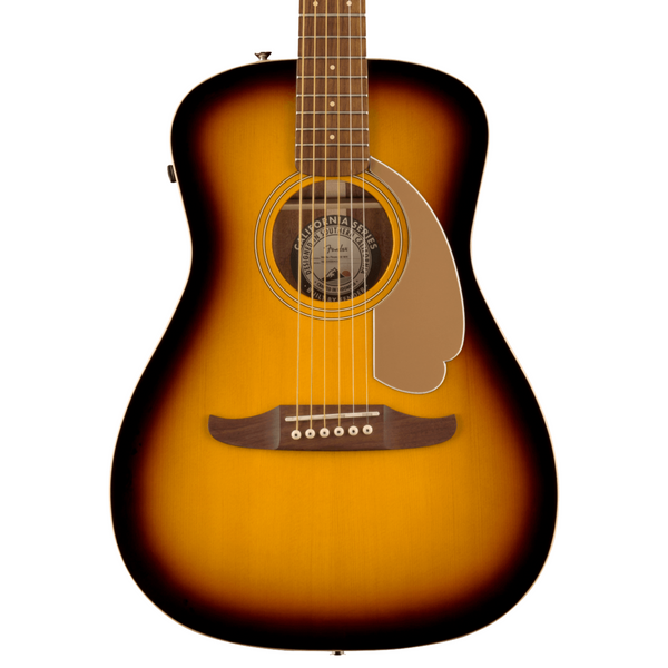 Fender California Series Malibu Player Acoustic-Electric Guitar, Sunburst