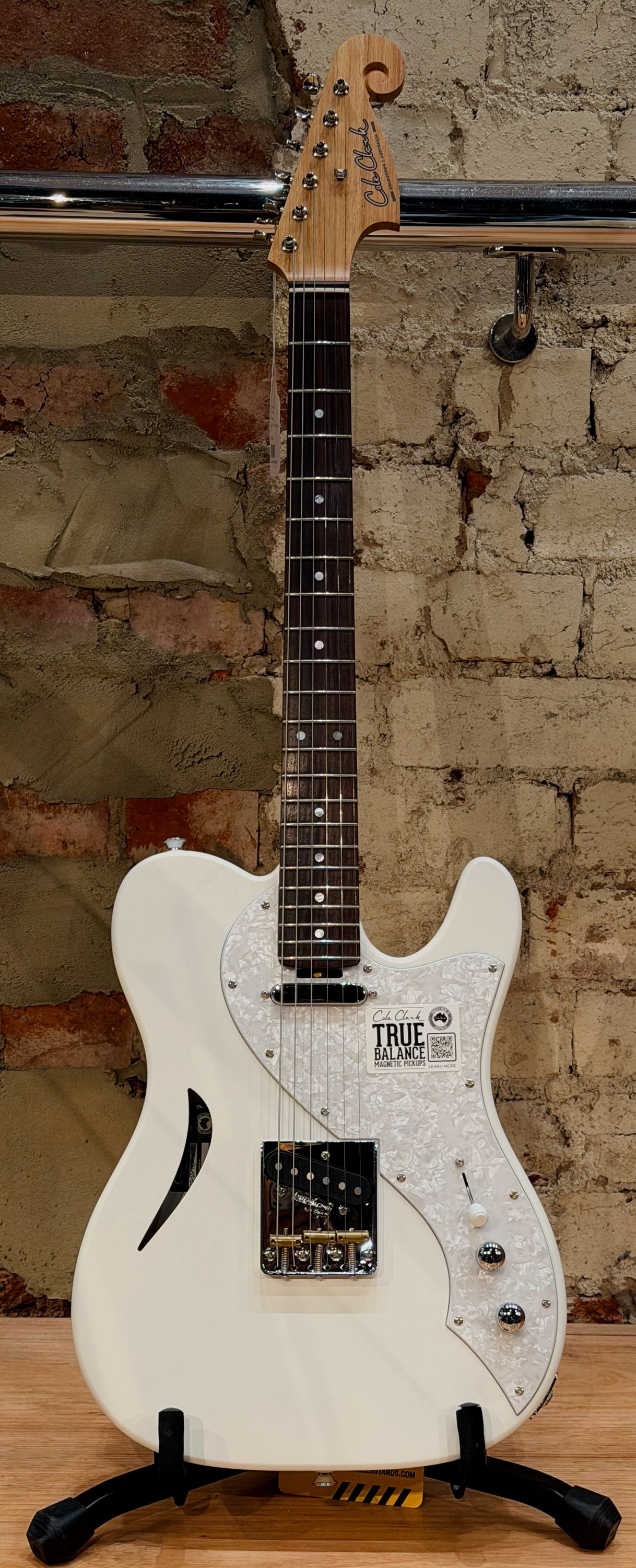 Cole Clark Culprit 3 Electric Guitar White