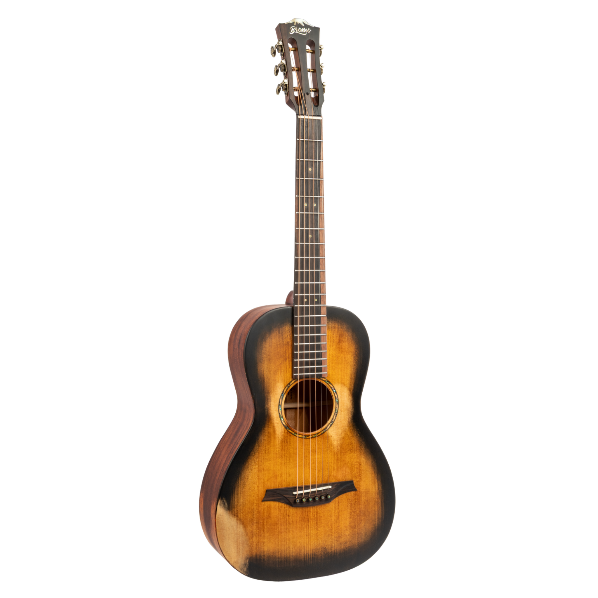Bromo Rocky Mountain Series Parlour Acoustic Guitar