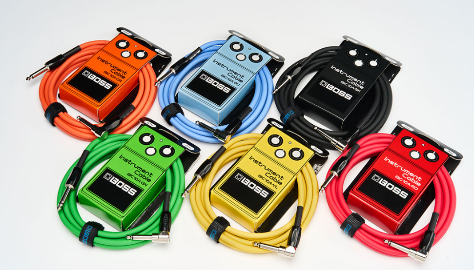 BOSS Instrument Cable 10ft/3m, AS Green