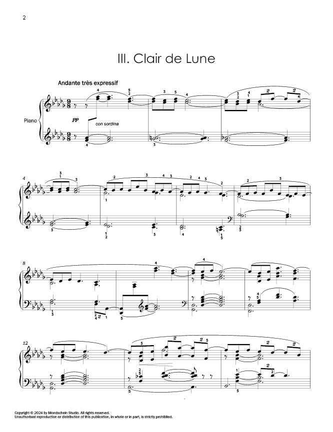 Debussy: Suite Bergamasque