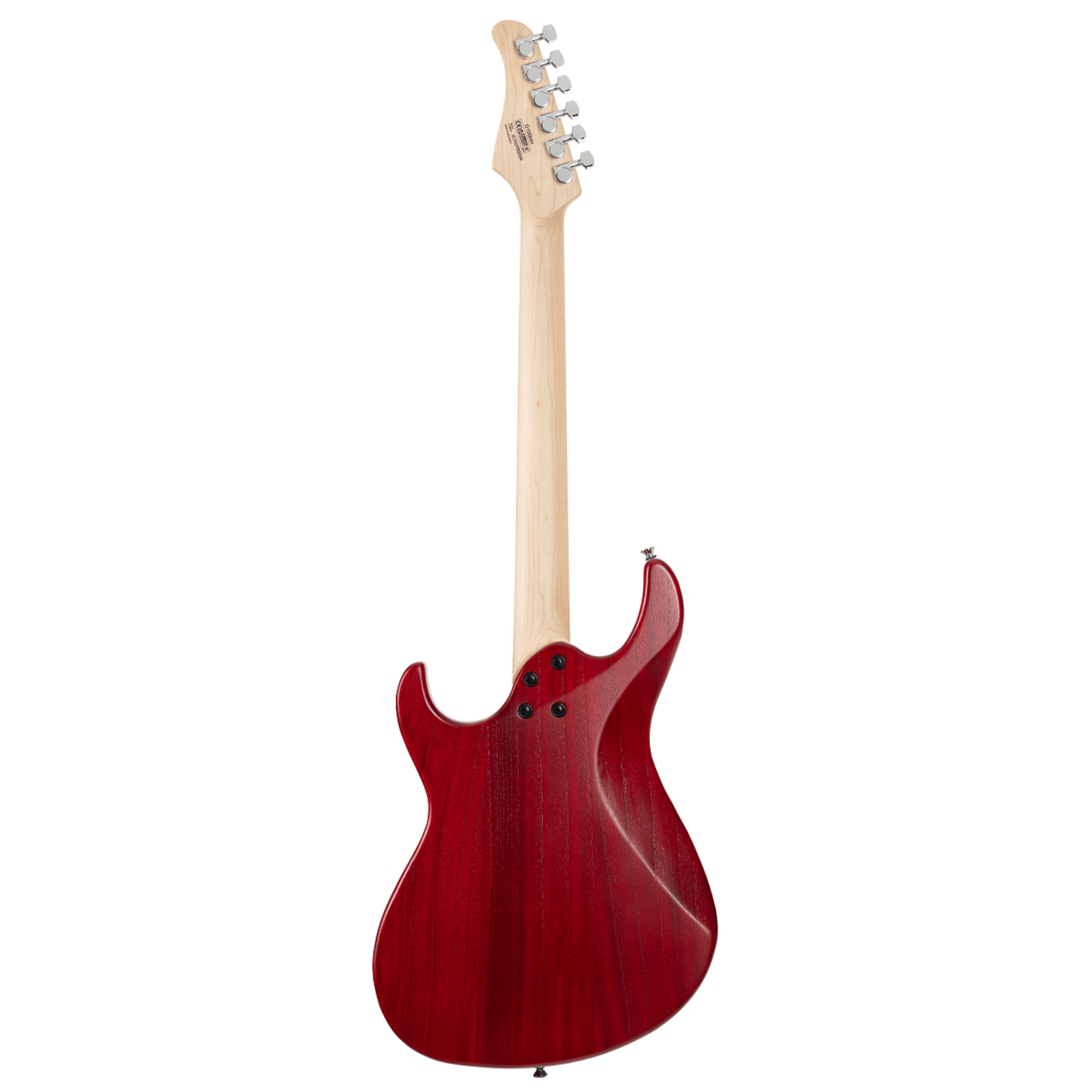 Cort G100 HH Electric Guitar, Open Pore Black Cherry