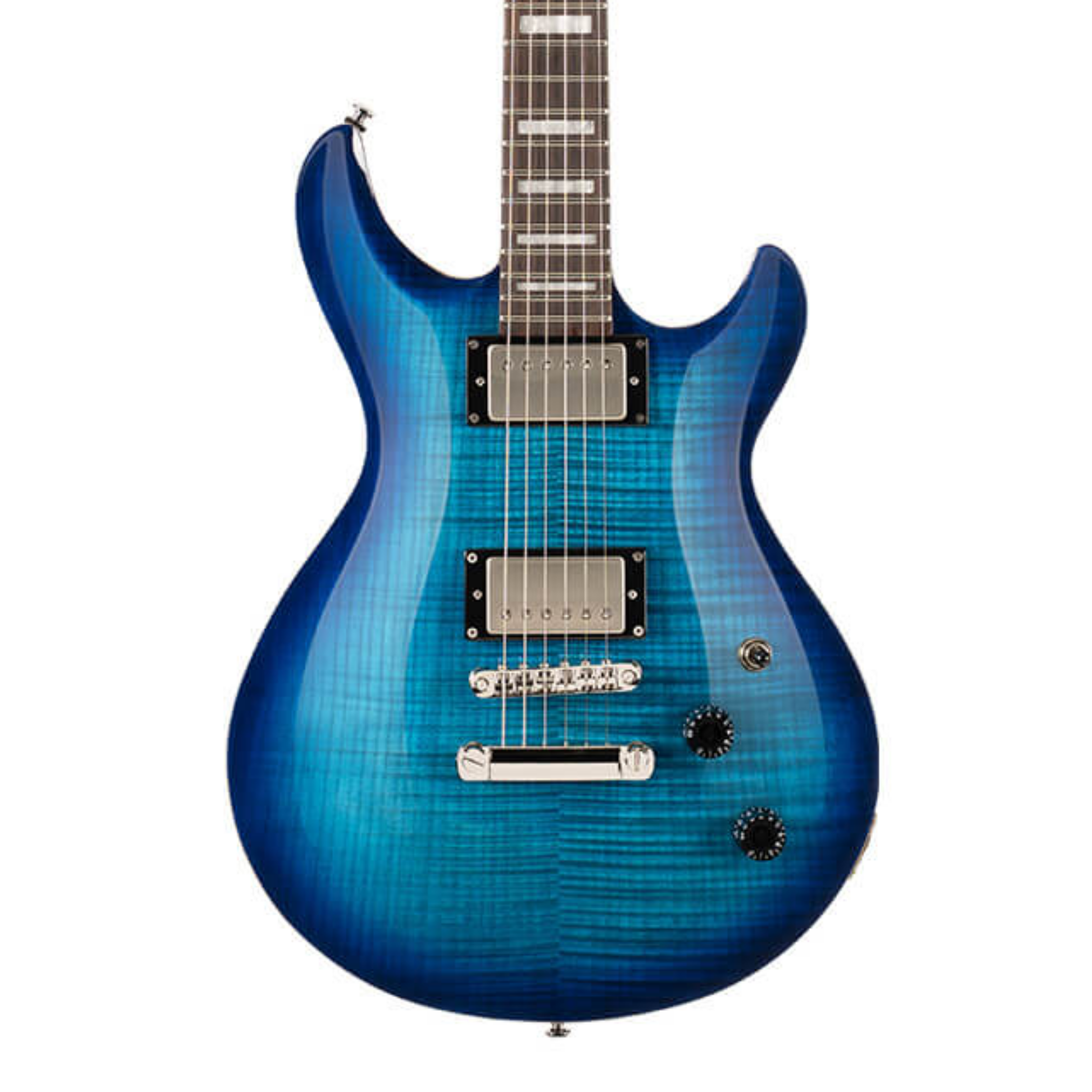 Cort M600 Electric Guitar, Blue Burst