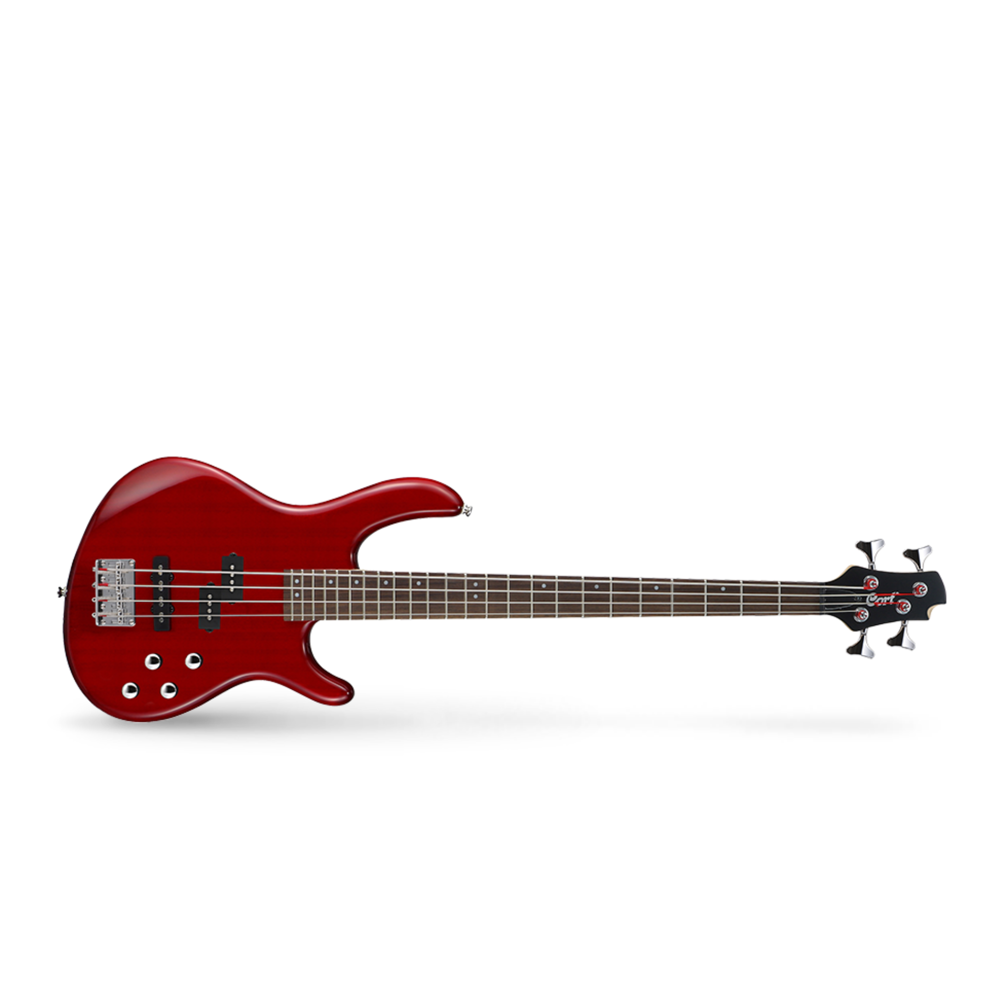 Cort Action Bass Plus, Transparent Red